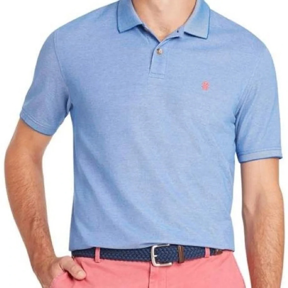 Izod • NWT Sport Flex Advantage Performance Light Blue Polo - Picture 1 of 6